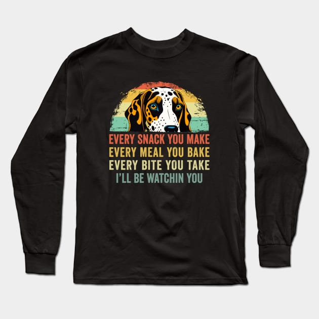 Every snack you make Leopoard Dog Owner Trainer Long Sleeve T-Shirt by ChrifBouglas